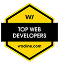 Wadline top web developers badge